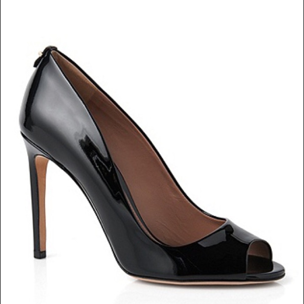 โจ๐โจ BOSS Hugo Boss Staple Opentoe classic pump - Picture 2 of 8